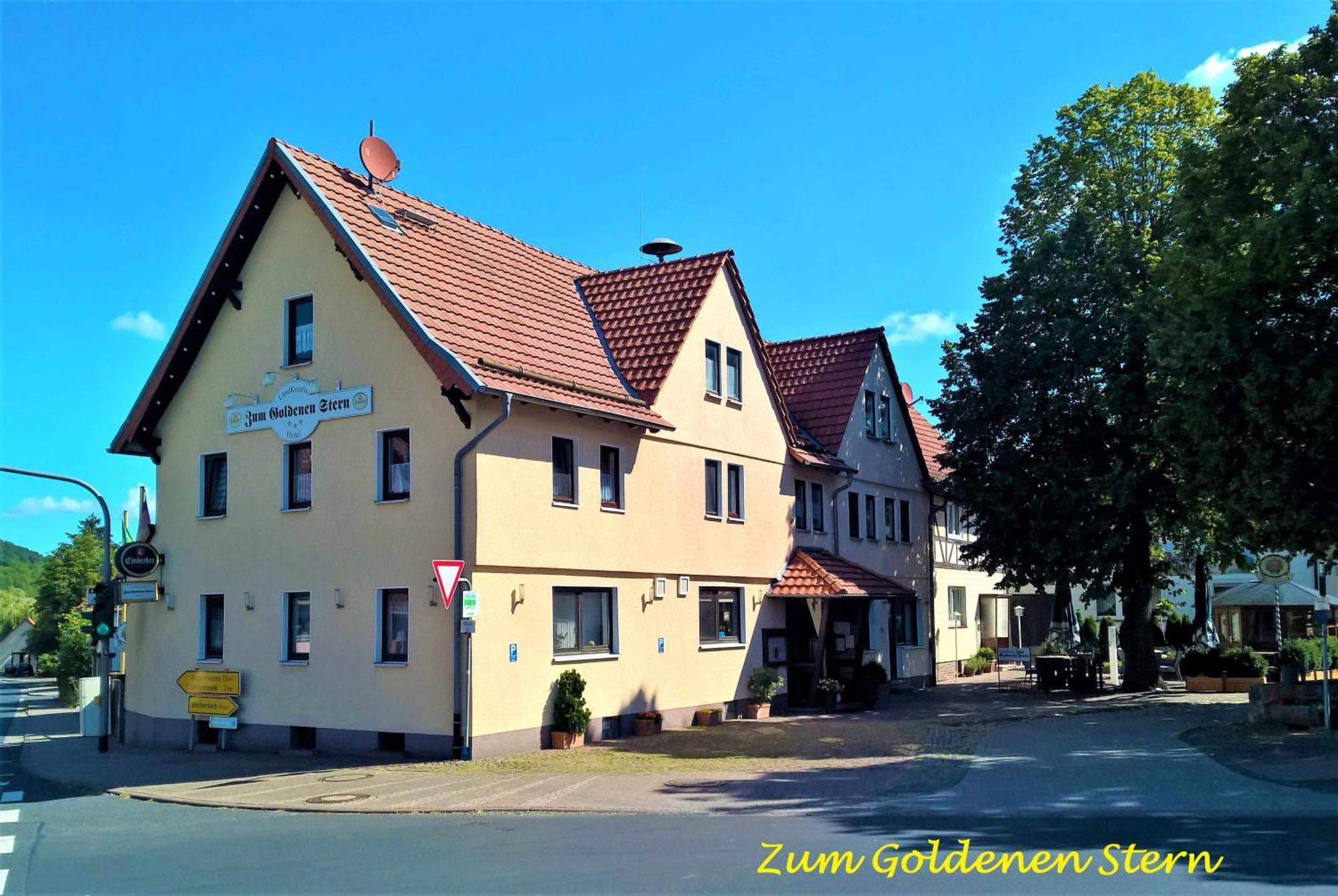 Hotel-Restaurant Zum Goldenen Stern Großalmerode Екстериор снимка